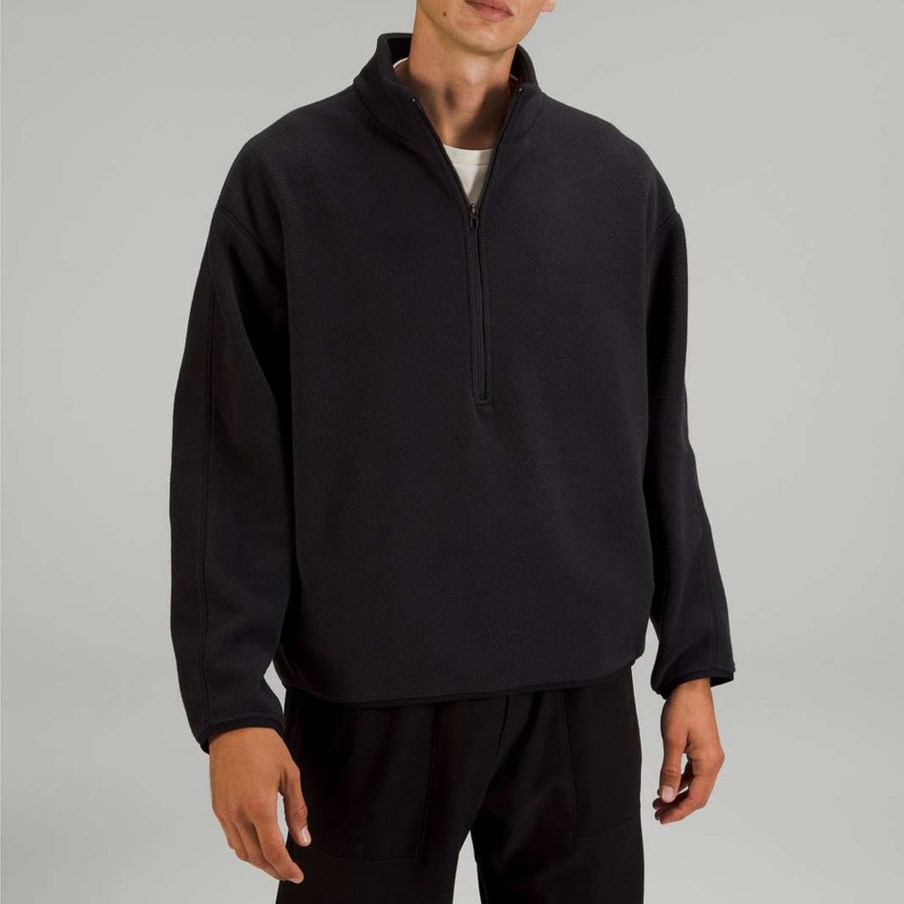 lulu fleece 1/2 zip